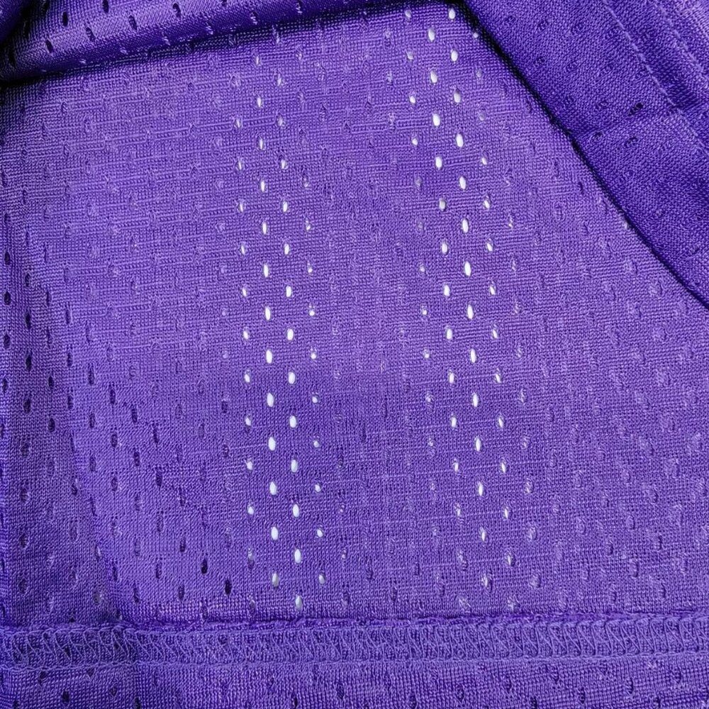 Riddell Mesh Athletic Basketball Shorts Mens 3XL Purple Drawstring WSPT Sport - Picture 3 of 6